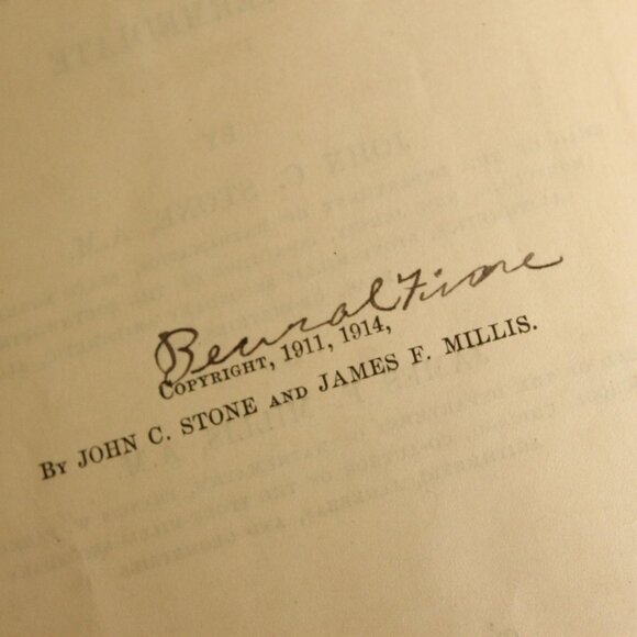 Vintage 1910s Book, "The Stone-Millis Arithmetic, Intermediate", by Stone Millis - Picture 10 of 15